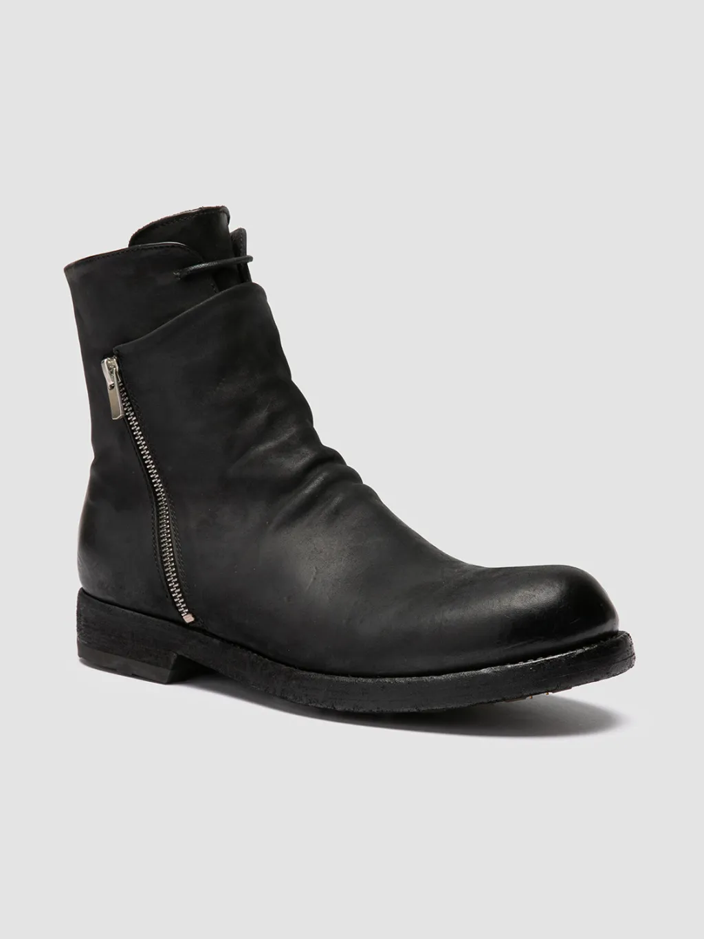 Officine Creative BULLA DD 106 - Leather Zipped Boots