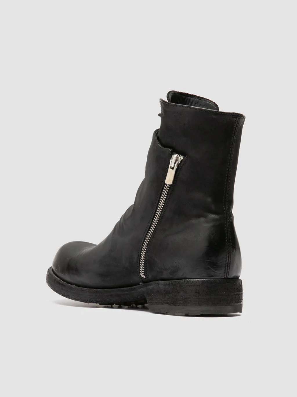 Officine Creative BULLA DD 106 - Leather Zipped Boots