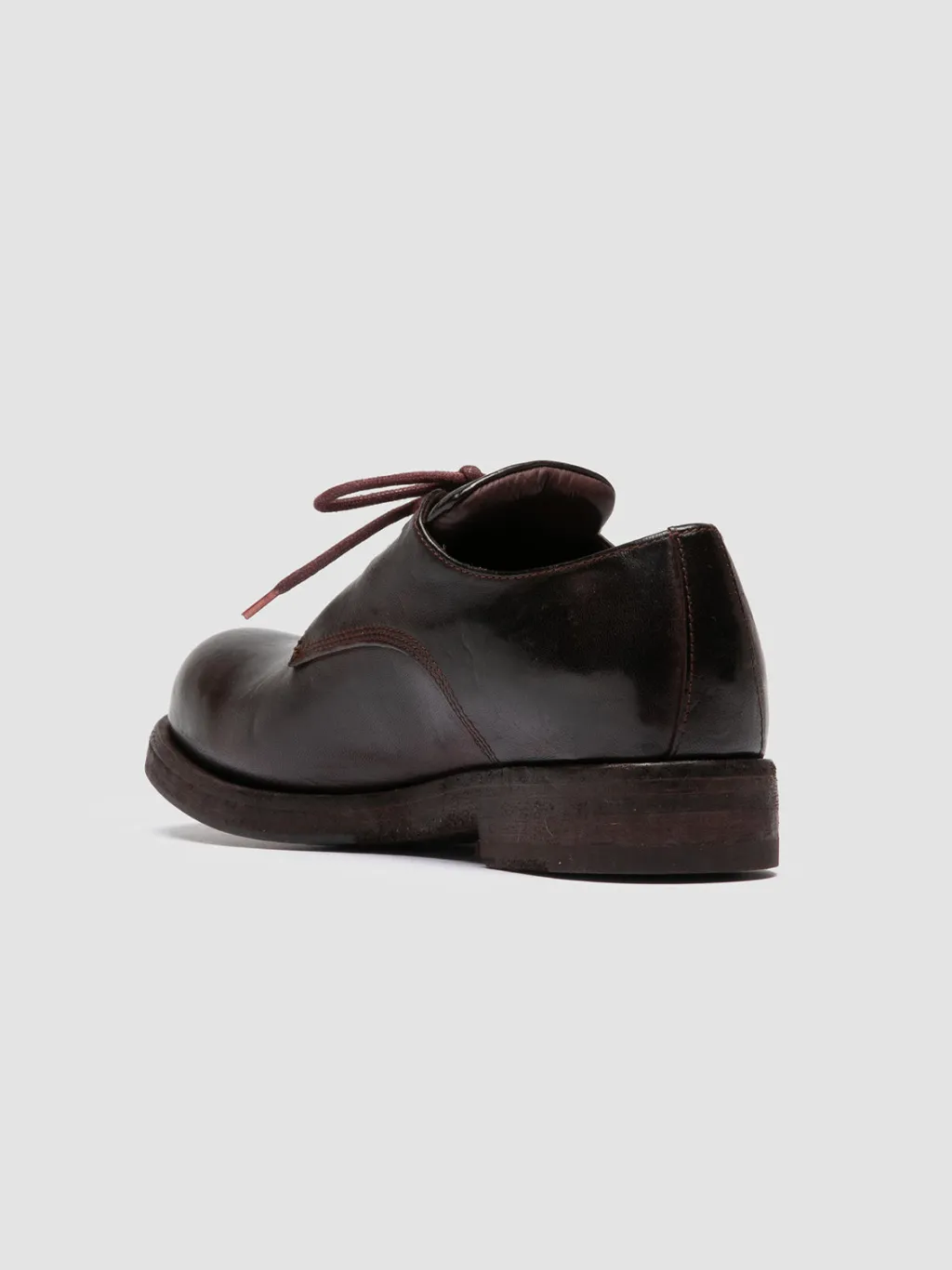 Women Officine Creative BULLA DD 301 - Brown Leather Derby Shoes