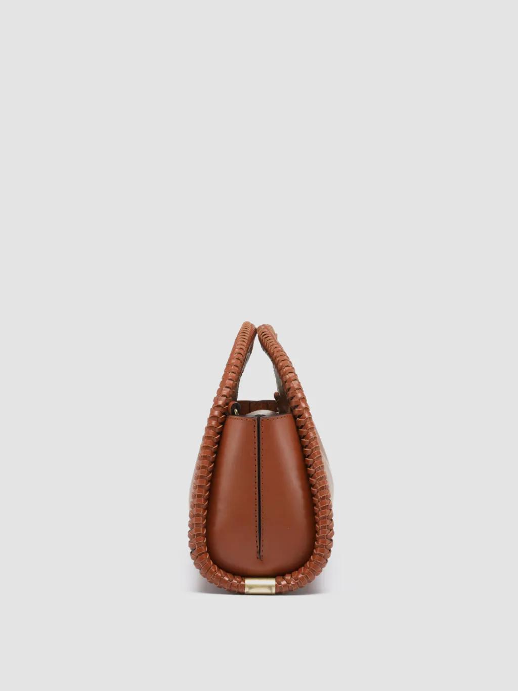 Women Officine Creative CABALA 103 - Brown Leather Clutch Bag