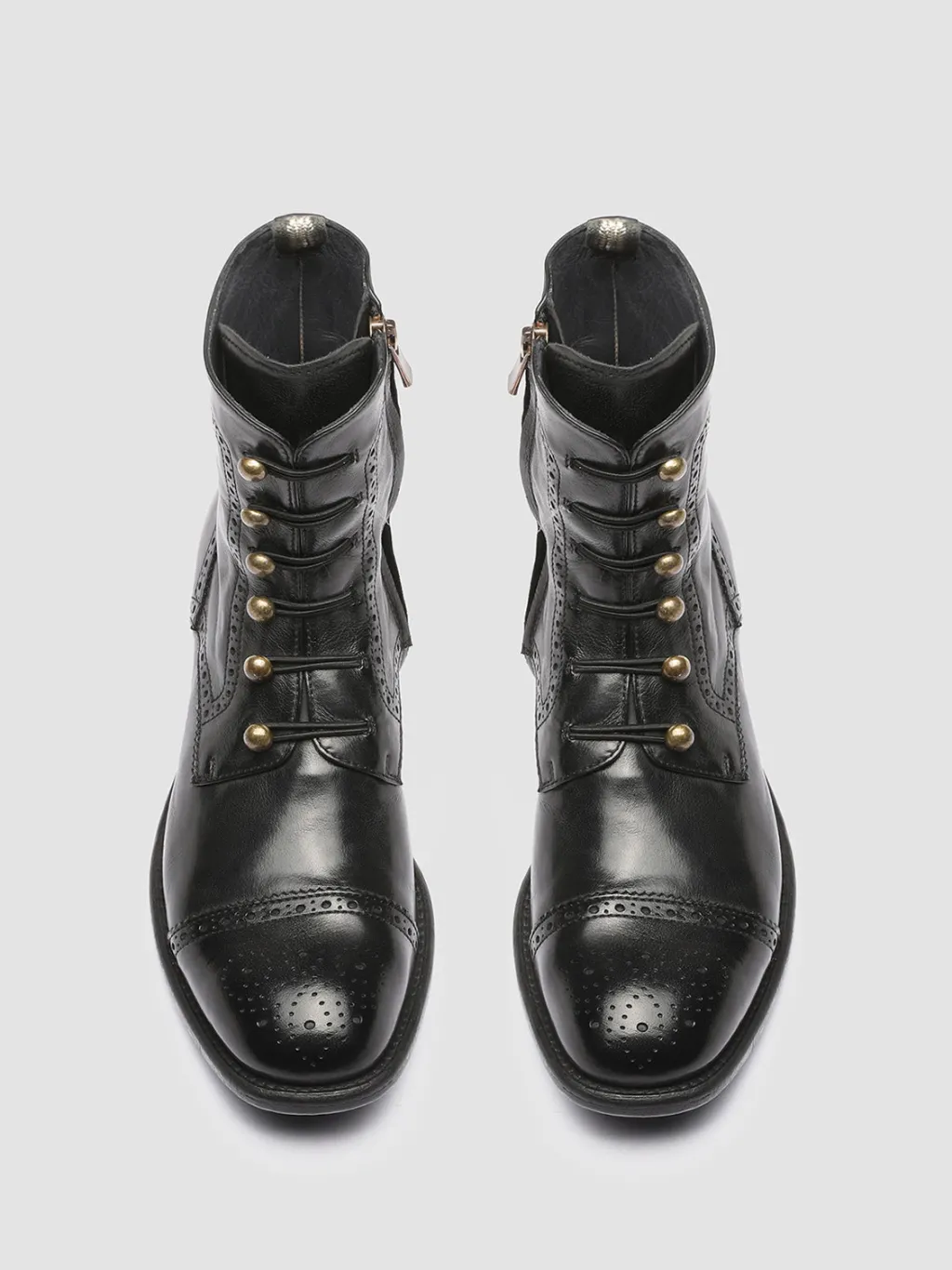 Women Officine Creative CALIXTE 023 - Leather Brogue Ankle Boots