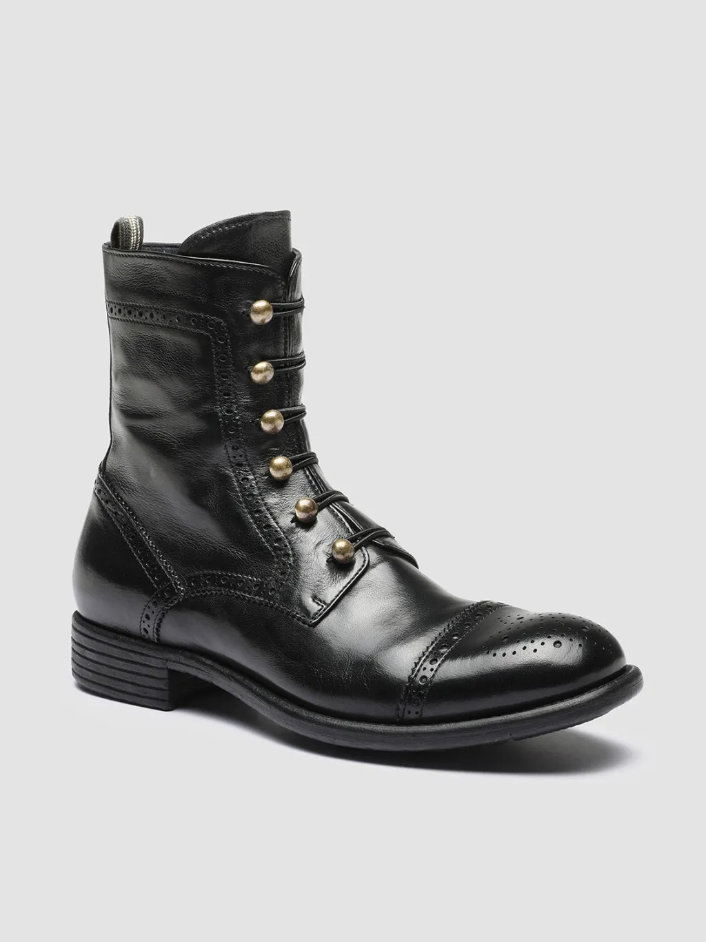 Women Officine Creative CALIXTE 023 - Leather Brogue Ankle Boots