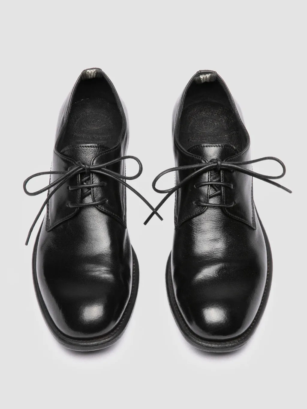 Women Officine Creative CALIXTE 068 - Black Leather Derby Shoes