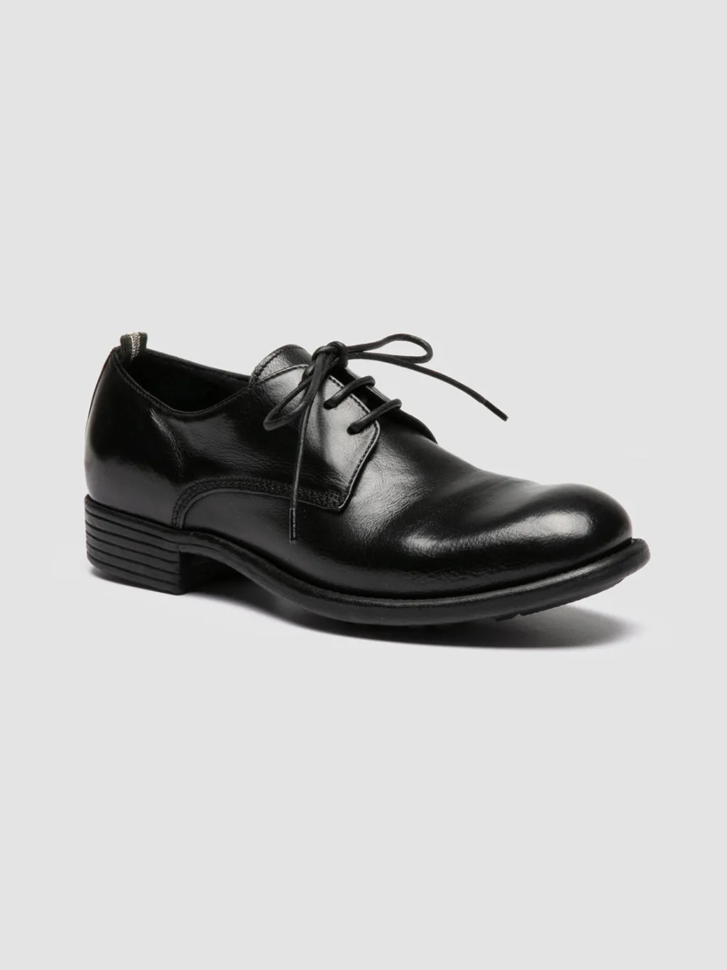 Women Officine Creative CALIXTE 068 - Black Leather Derby Shoes