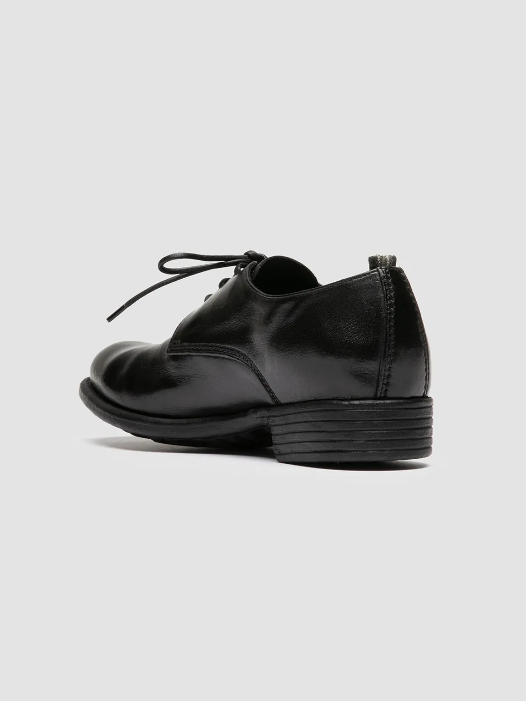 Women Officine Creative CALIXTE 068 - Black Leather Derby Shoes