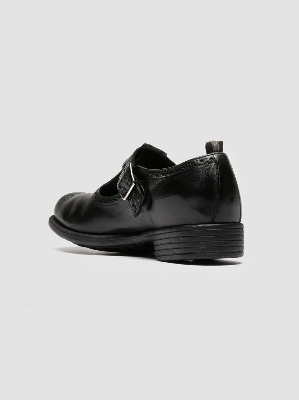 Women Officine Creative CALIXTE 071 - Black Leather T-Bar Shoes