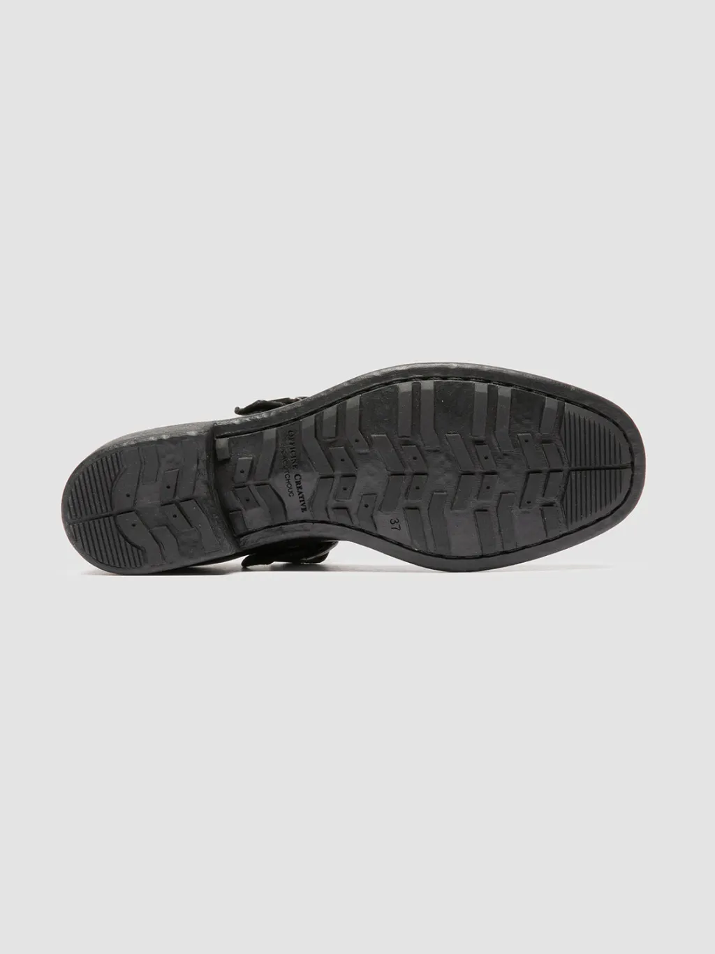 Women Officine Creative CALIXTE 071 - Black Leather T-Bar Shoes