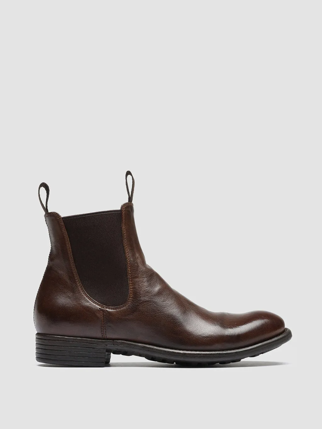 Women Officine Creative CALIXTE 004 - Brown Leather Chelsea Boots