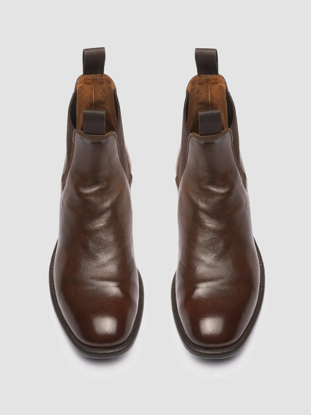 Women Officine Creative CALIXTE 004 - Brown Leather Chelsea Boots