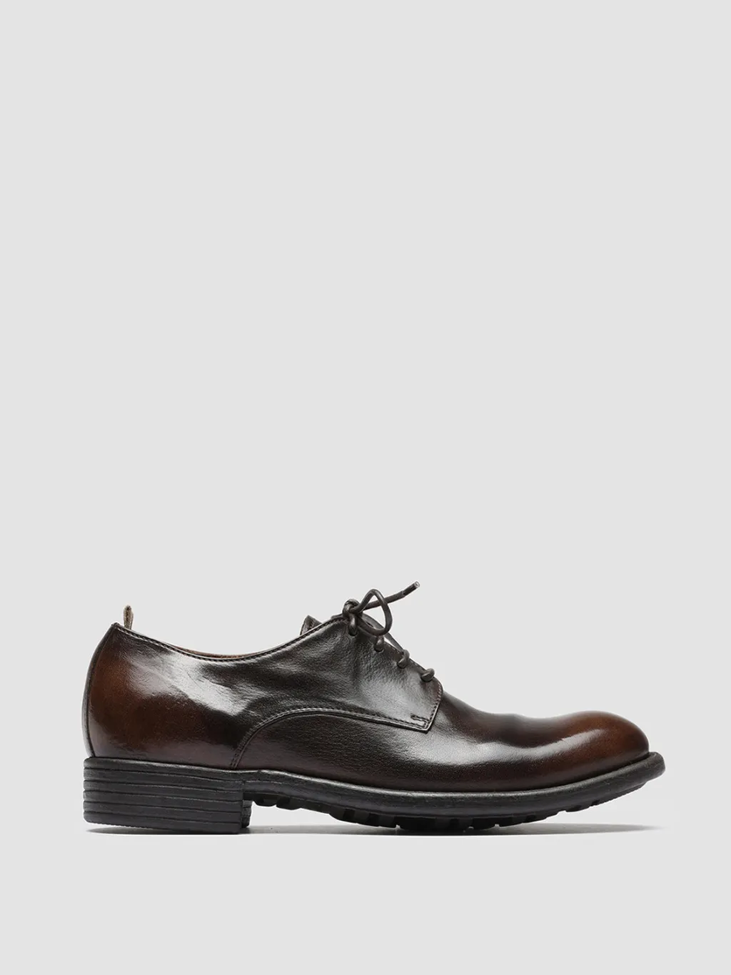 Women Officine Creative CALIXTE 001 - Brown Leather Derby Shoes