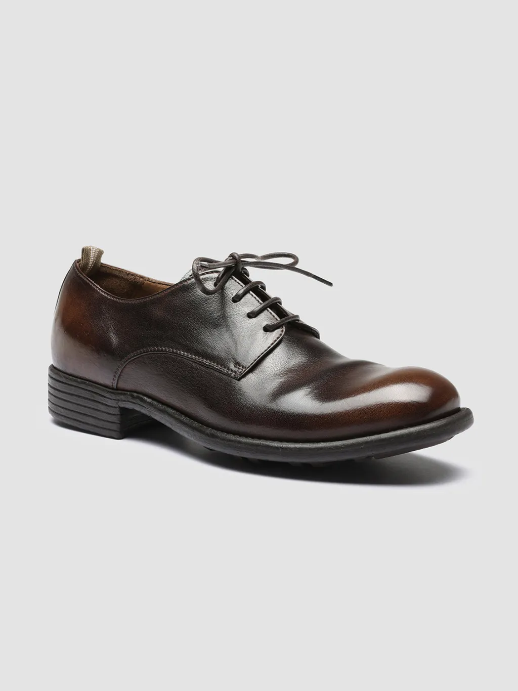 Women Officine Creative CALIXTE 001 - Brown Leather Derby Shoes