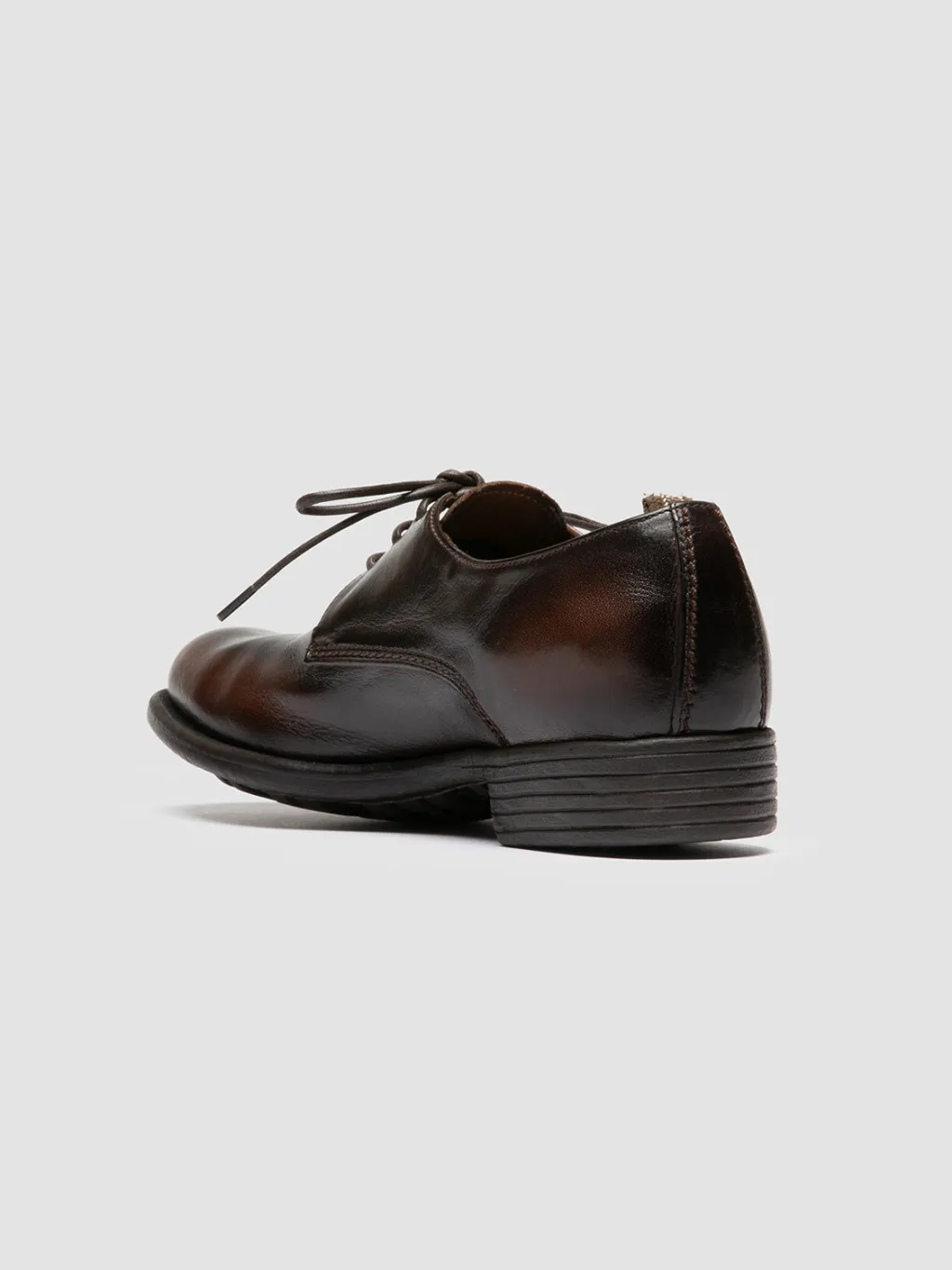 Women Officine Creative CALIXTE 068 - Brown Leather Derby Shoes