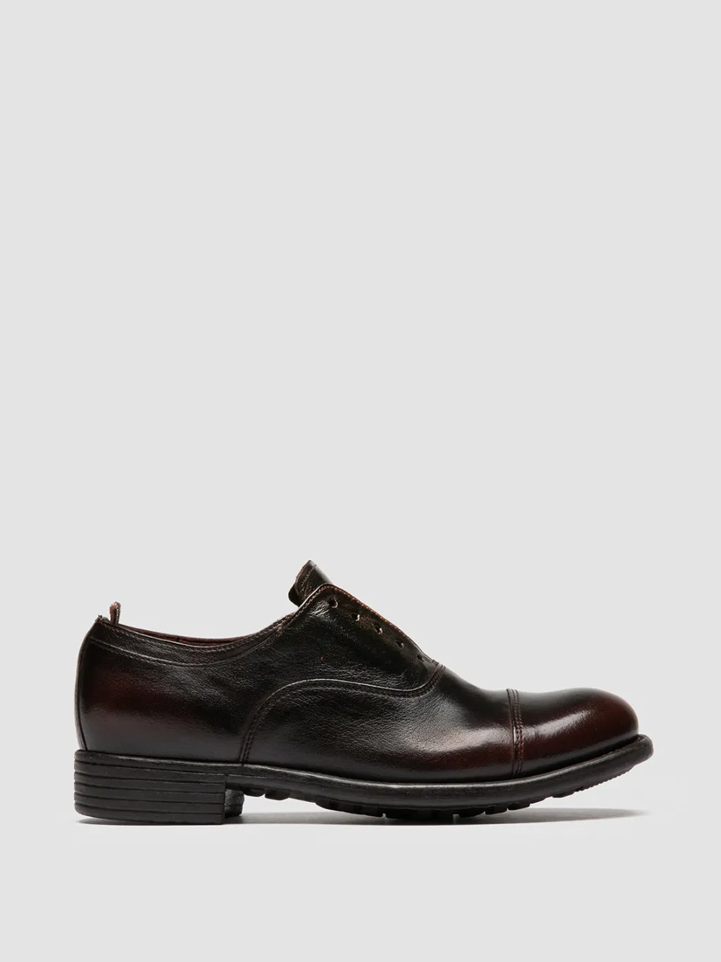 Women Officine Creative CALIXTE 003 - Brown Leather Oxford Shoes
