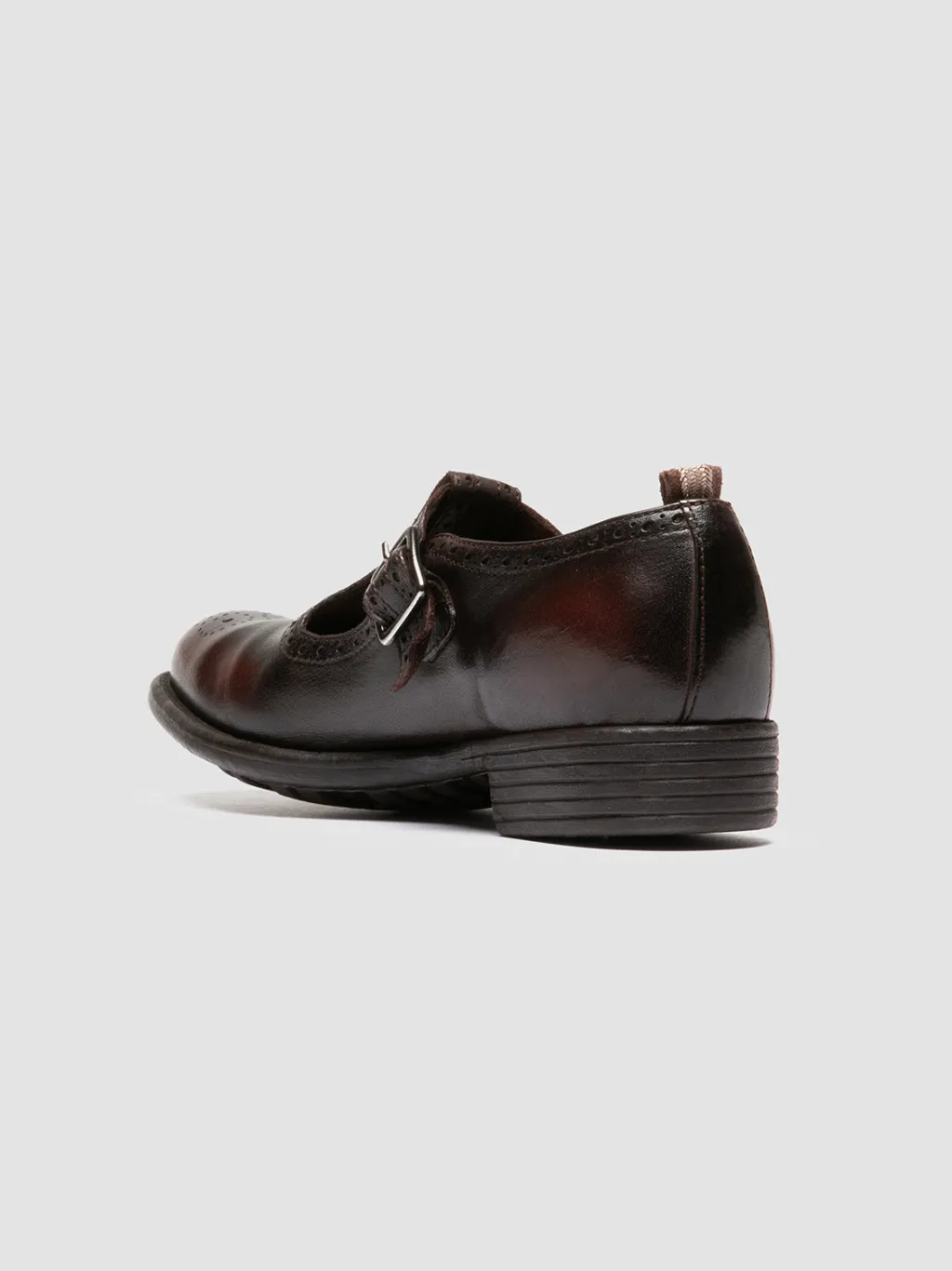 Women Officine Creative CALIXTE 071 - Brown Leather T-Bar Shoes