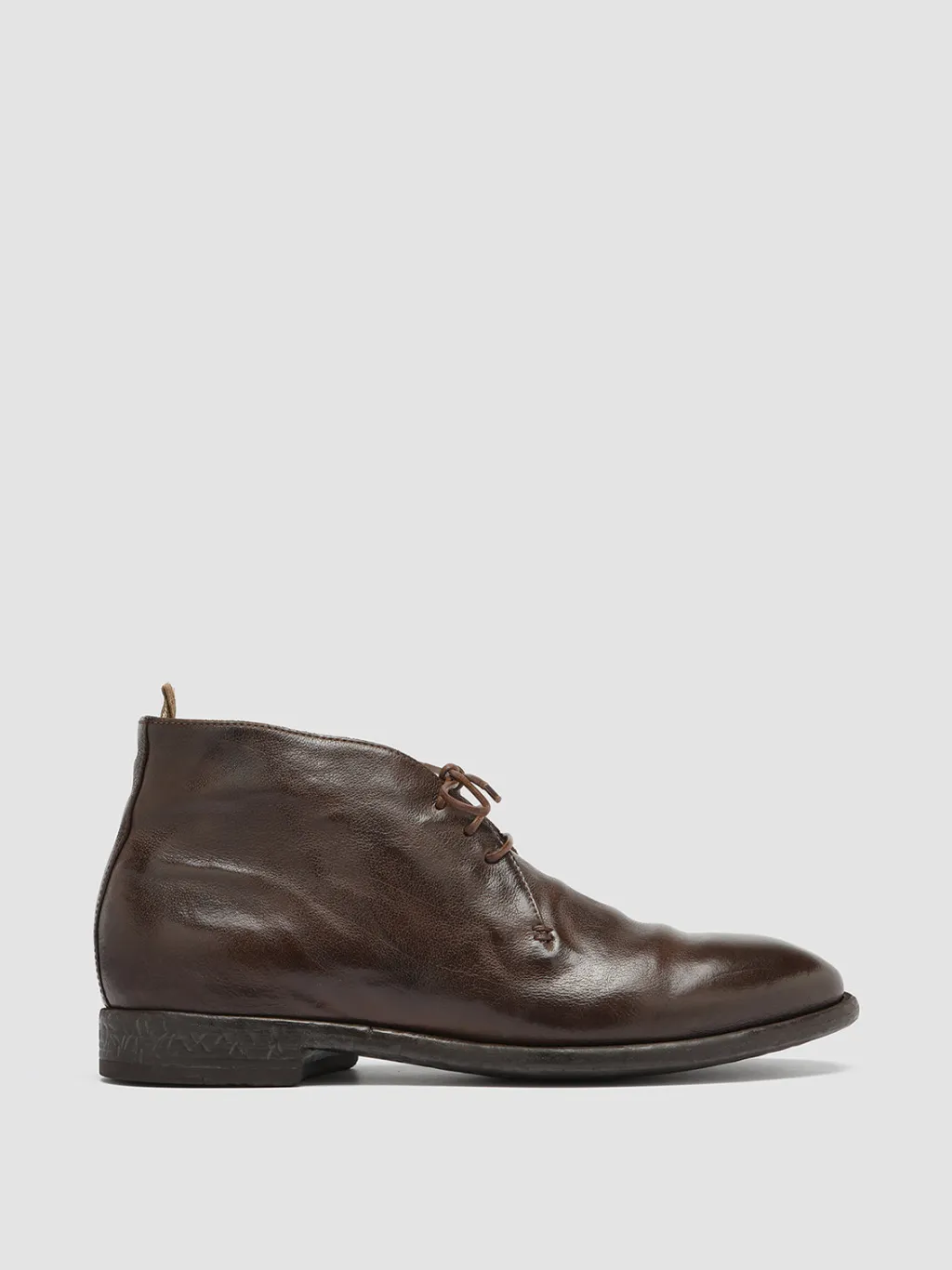 Officine Creative CETON 685 - Brown Leather Chukka Boots