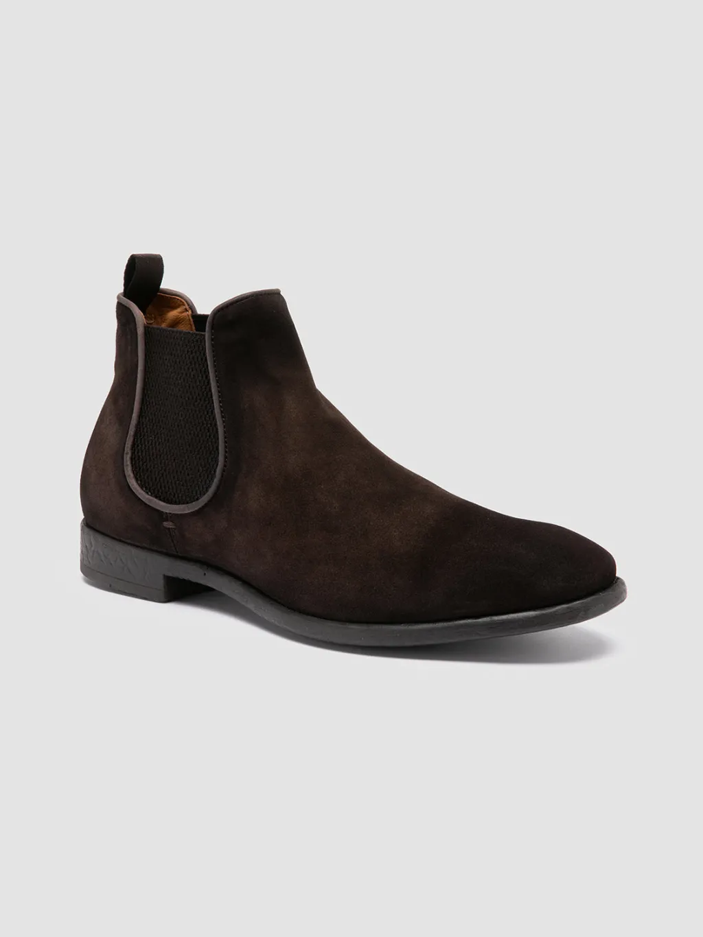 Officine Creative CETON 647 - Brown Suede Chelsea Boots
