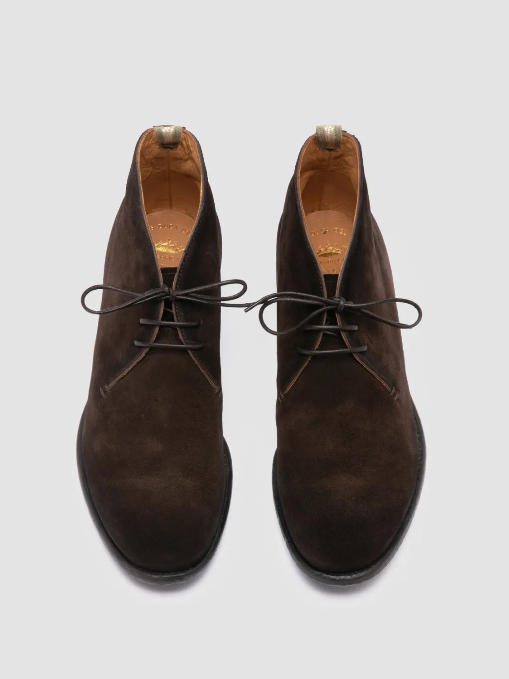 Officine Creative CETON 685 - Brown Suede Chukka Boots