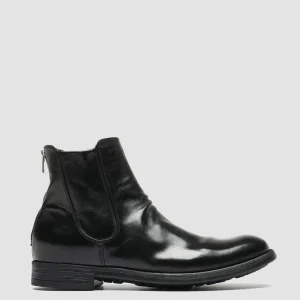 Officine Creative CHRONICLE 059 - Leather Zip Boots
