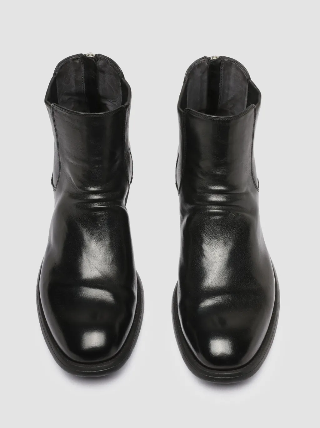 Officine Creative CHRONICLE 059 - Leather Zip Boots