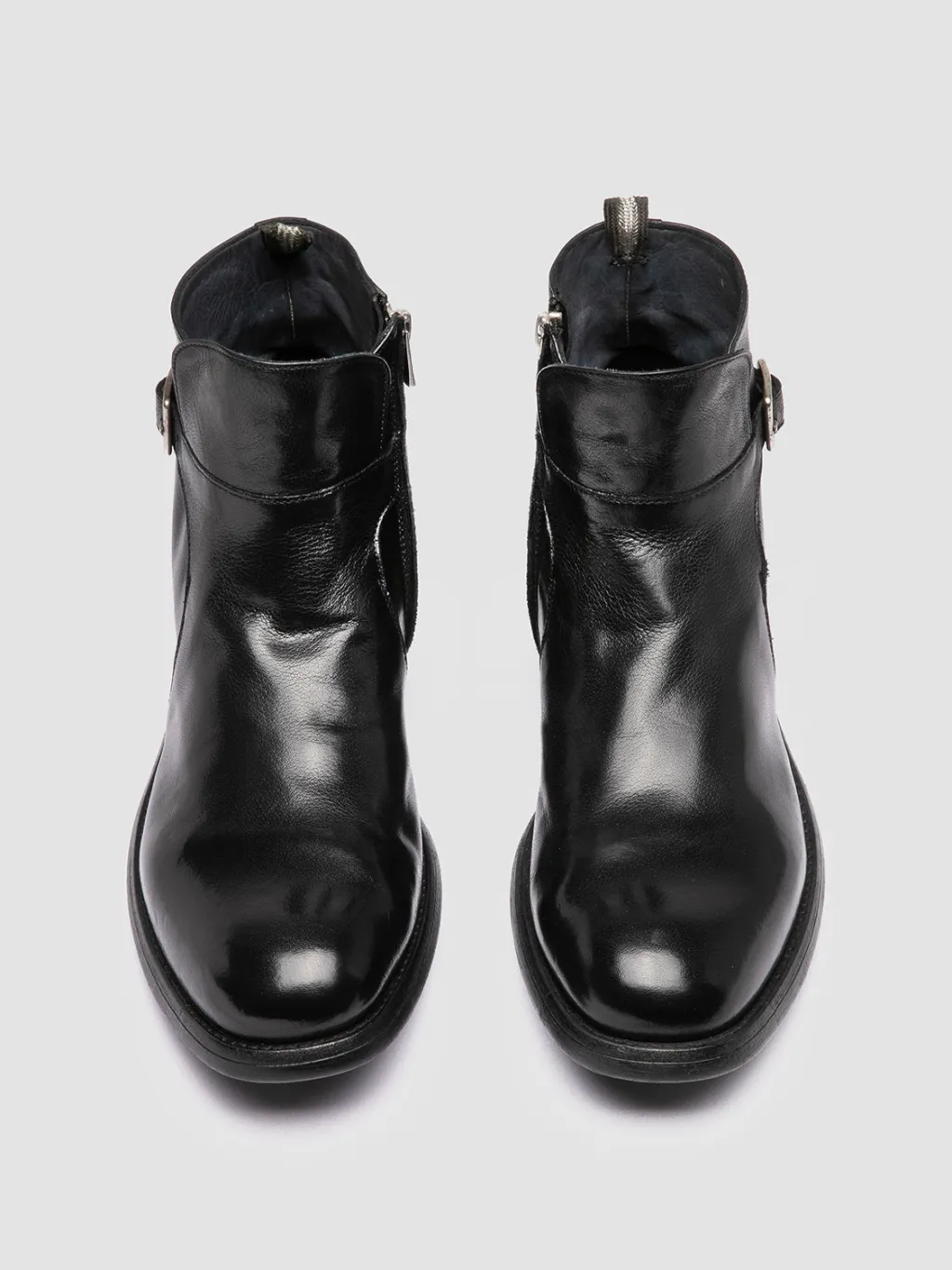 Officine Creative CHRONICLE 068 - Leather Zipped Boots