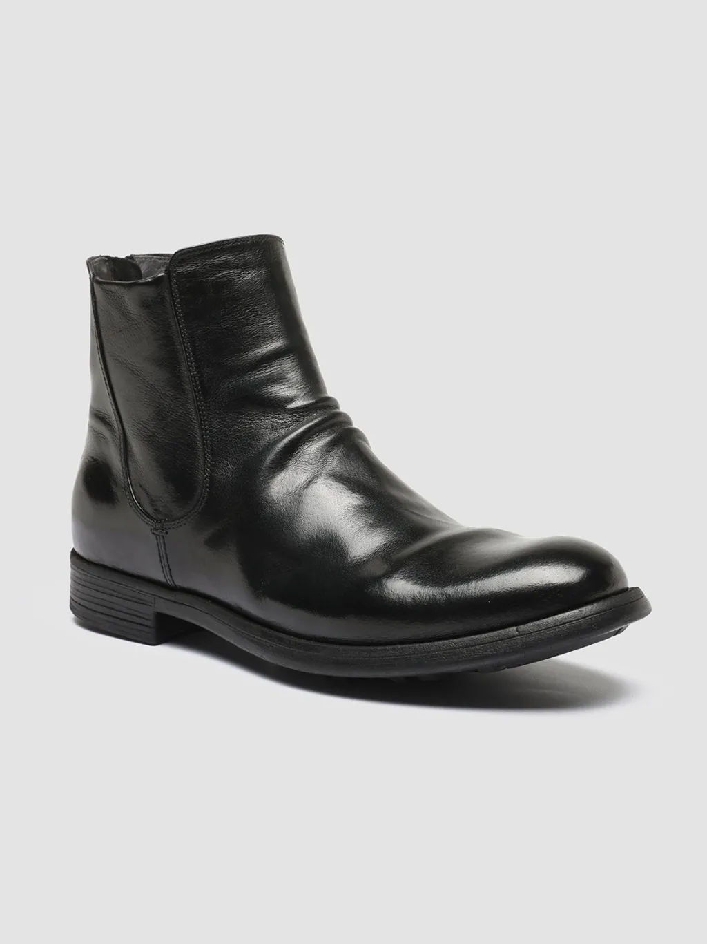 Officine Creative CHRONICLE 059 - Leather Zip Boots