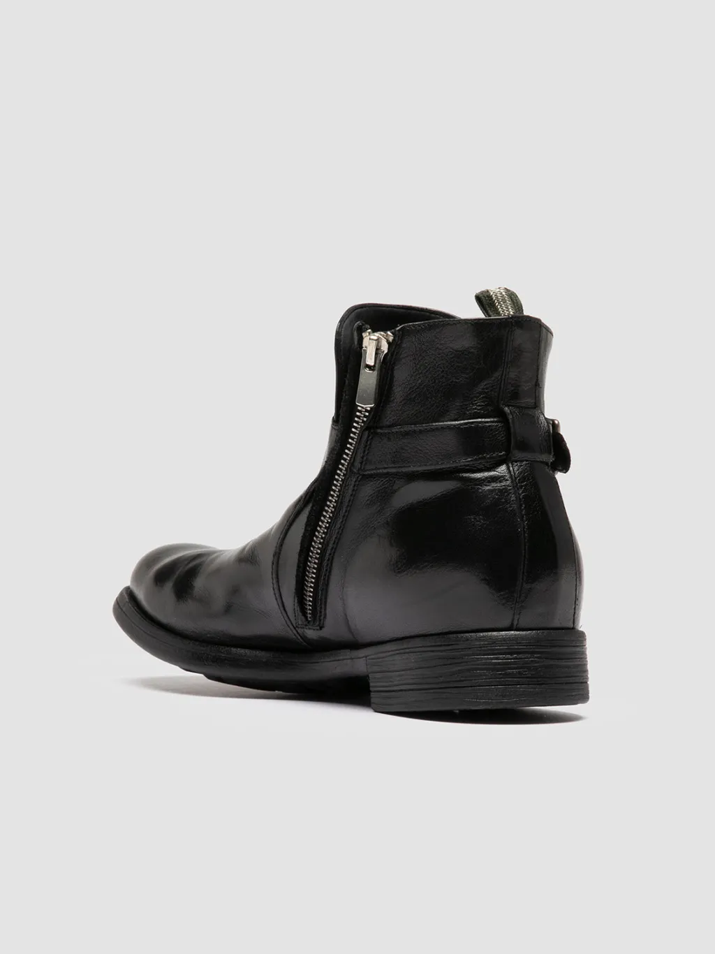 Officine Creative CHRONICLE 068 - Leather Zipped Boots
