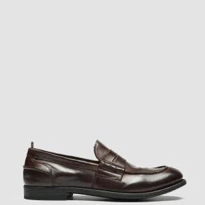 Officine Creative CHRONICLE 144 - Brown Leather Penny Loafers
