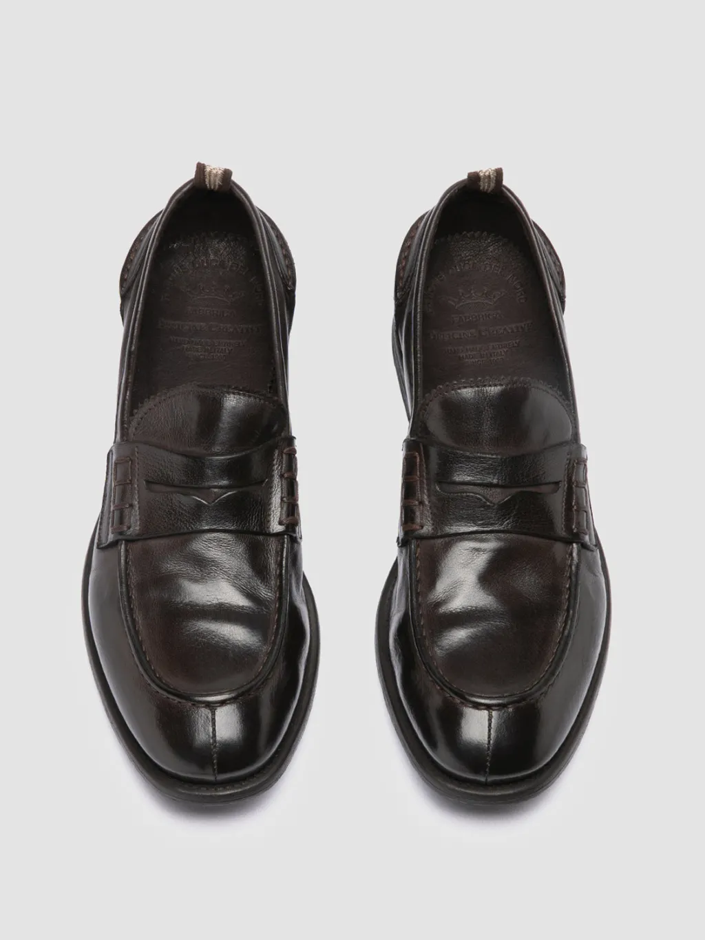 Officine Creative CHRONICLE 144 - Leather Penny Loafers