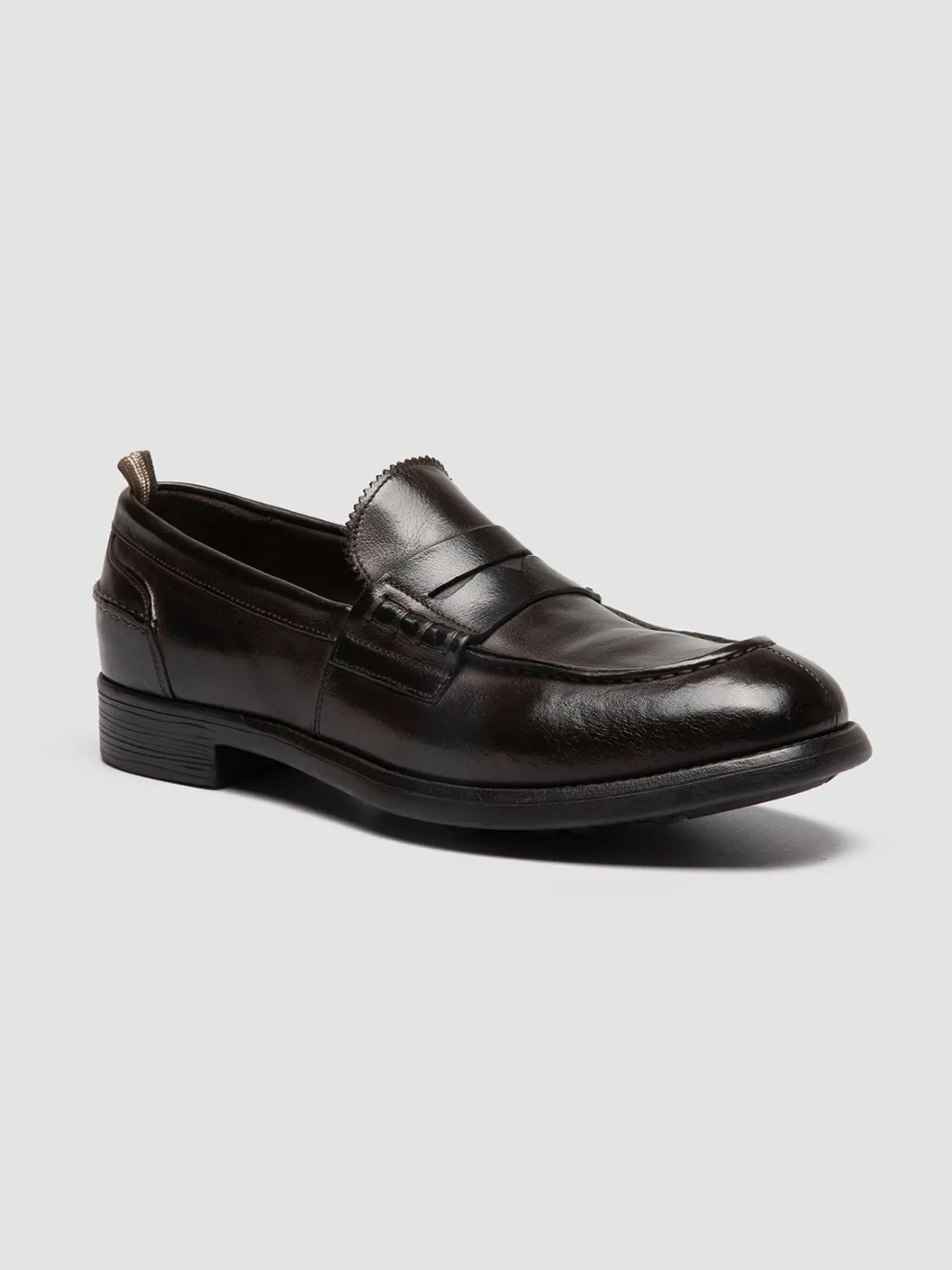 Officine Creative CHRONICLE 056 - Brown Leather Penny Loafers