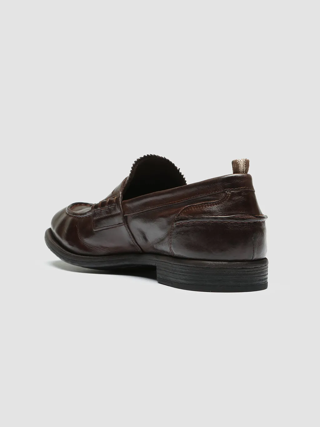 Officine Creative CHRONICLE 144 - Brown Leather Penny Loafers