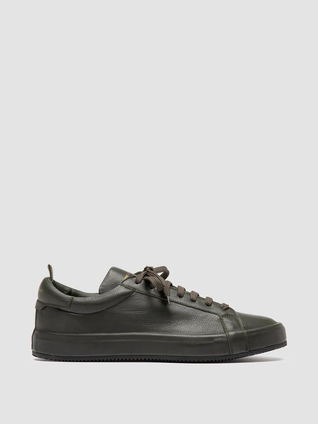 Officine Creative CORE 001 - Green Leather Sneakers