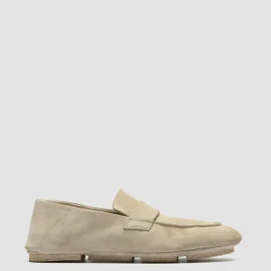 Women Officine Creative C-SIDE 101 - Ivory Suede Loafers