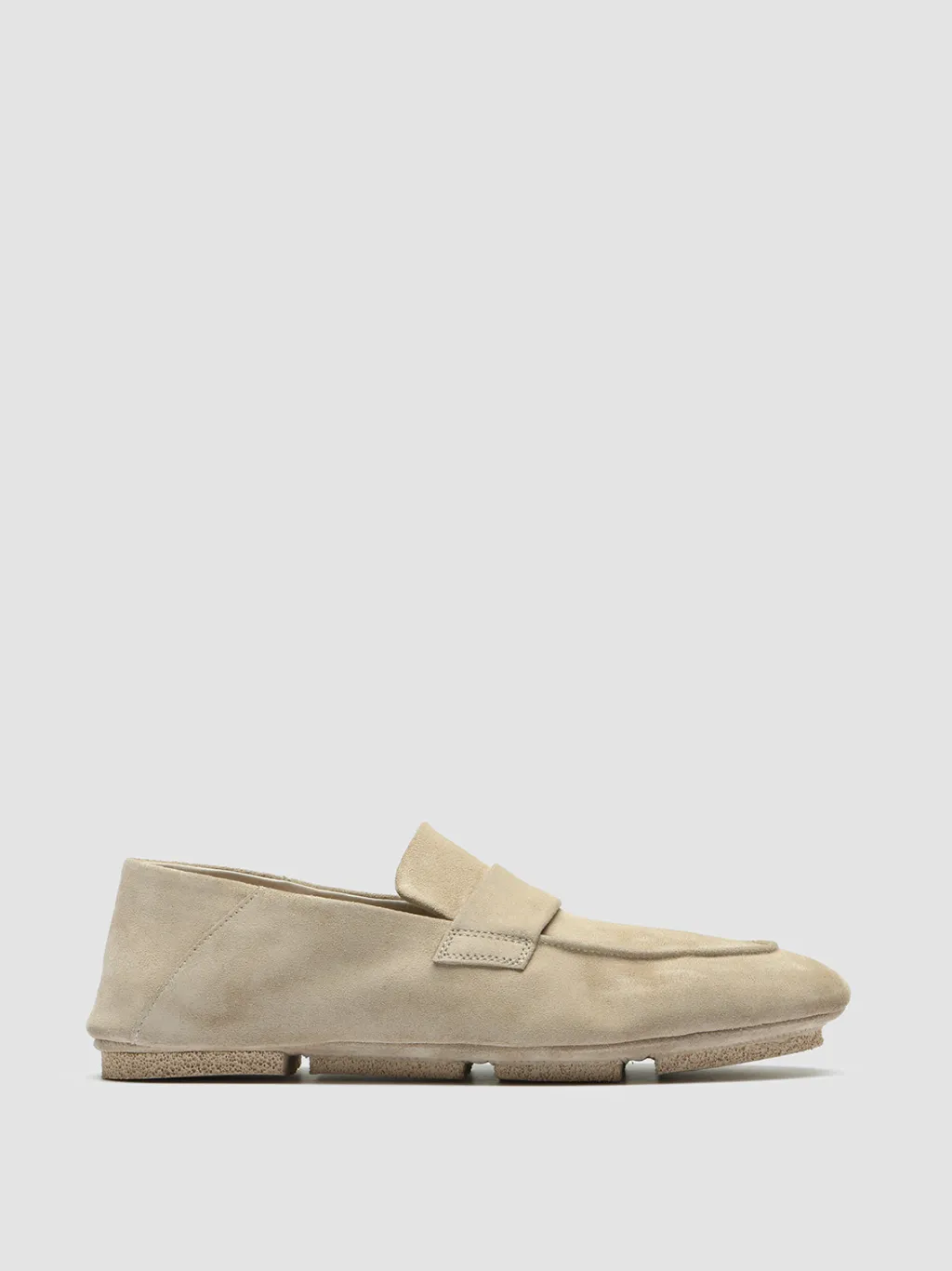 Women Officine Creative C-SIDE 101 - Ivory Suede Loafers