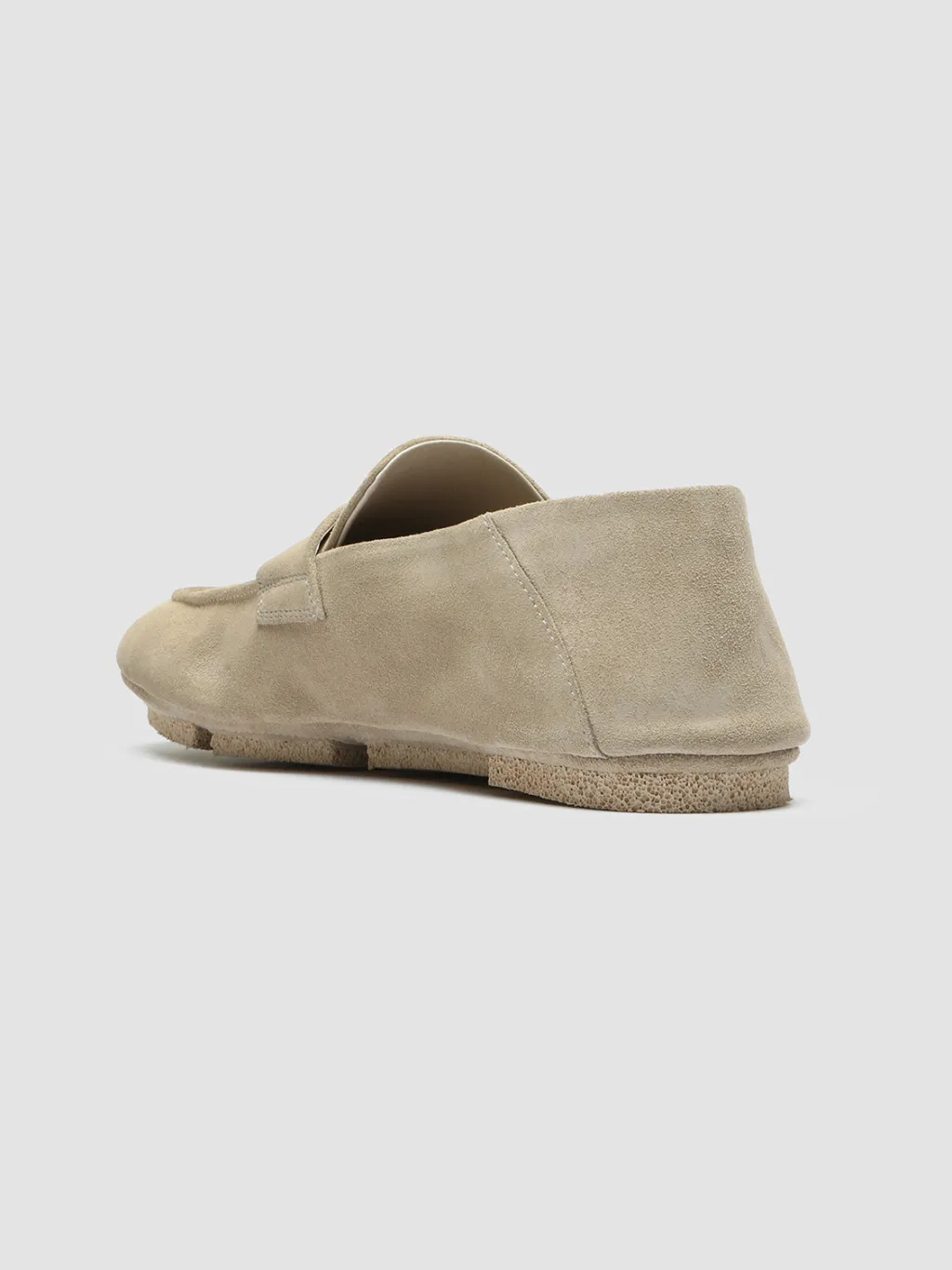 Women Officine Creative C-SIDE 101 - Ivory Suede Loafers