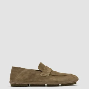 Officine Creative C-SIDE 001 - Taupe Suede Loafers
