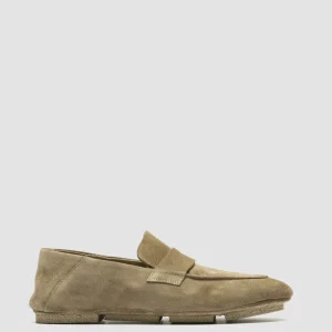 Women Officine Creative C-SIDE 101 - Taupe Suede Loafers