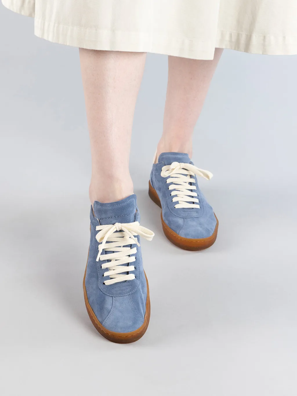 Women Officine Creative DESTINY 101 - Leather And Suede Low Top Sneakers