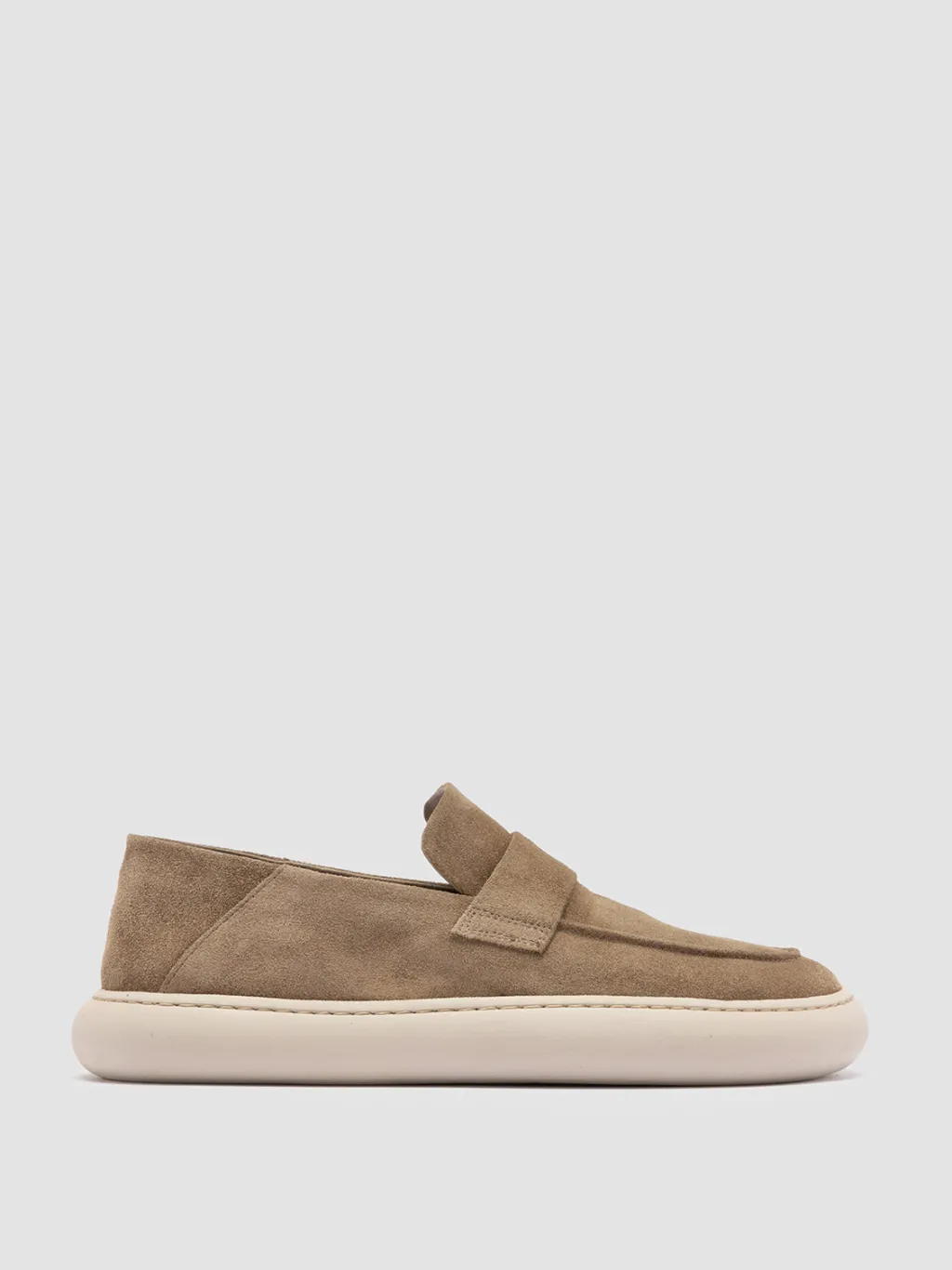 Women Officine Creative DINGHY 101 - Taupe Suede Low Top Sneakers