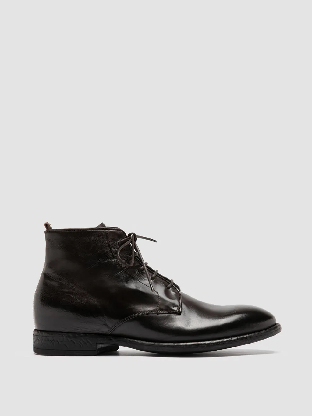 Officine Creative EMORY 023 - Brown Leather Ankle Boots