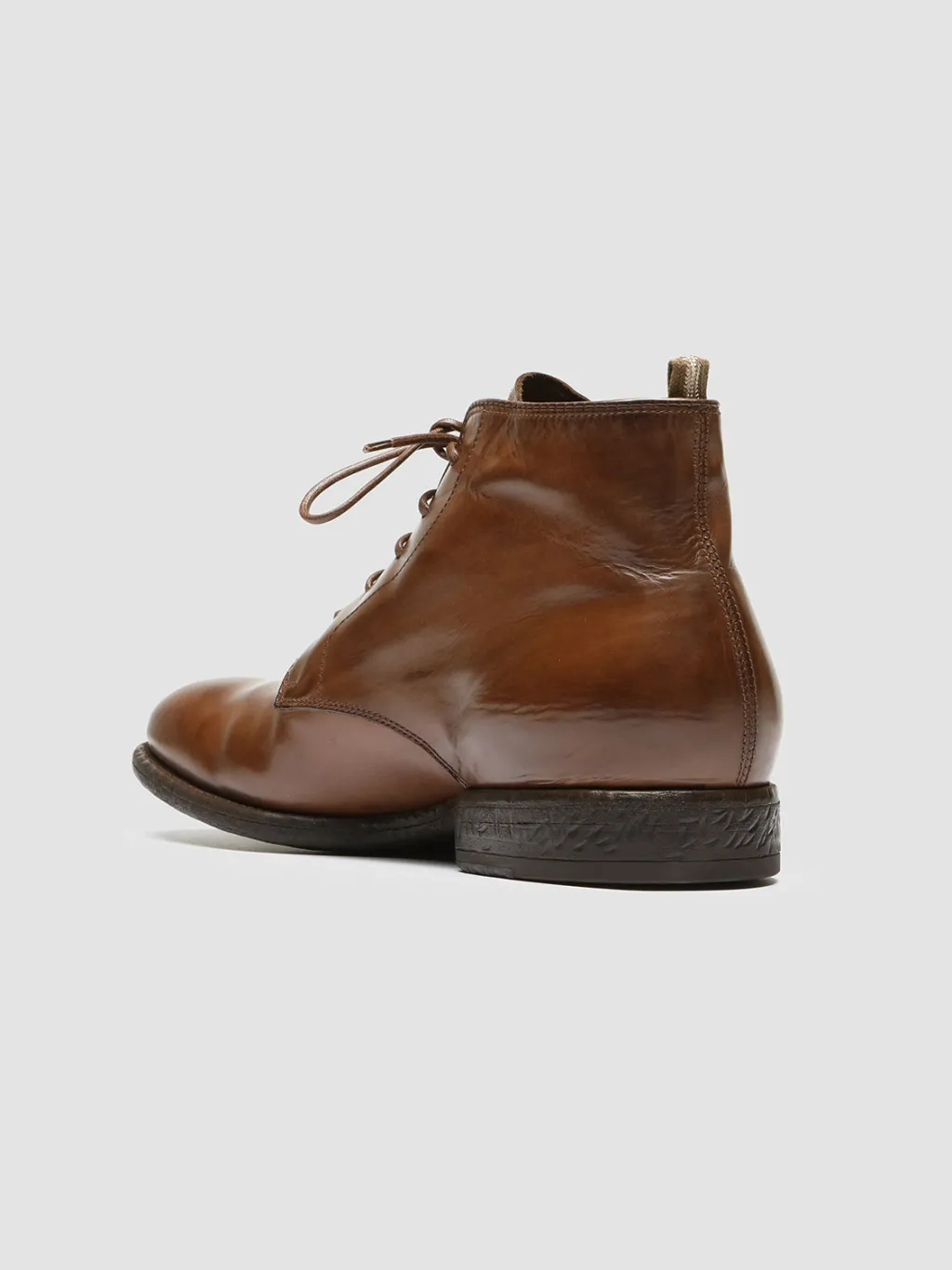 Officine Creative EMORY 023 - Brown Leather Ankle Boots