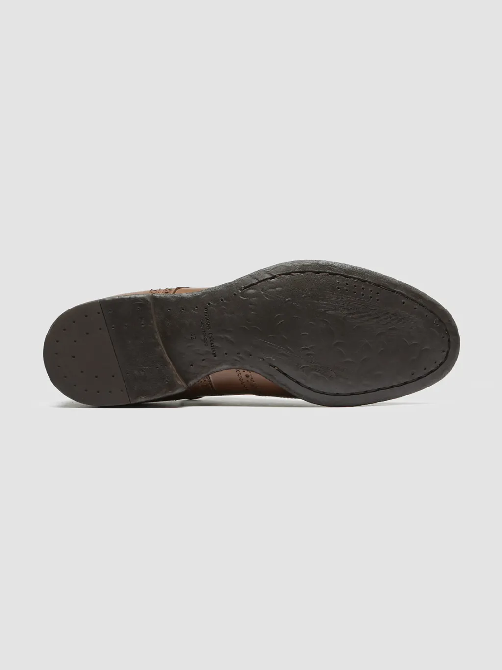 Officine Creative EMORY 012 - Brown Leather Chelsea Boots