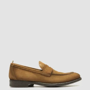 Officine Creative EMORY 024 - Brown Suede Loafers