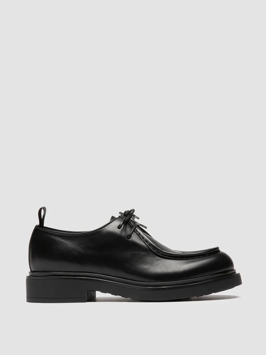 Women Officine Creative ENGINEER 102 - Black Leather Derby Shoes