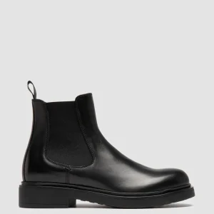 Women Officine Creative ENGINEER 107 - Black Leather Chelsea Boots