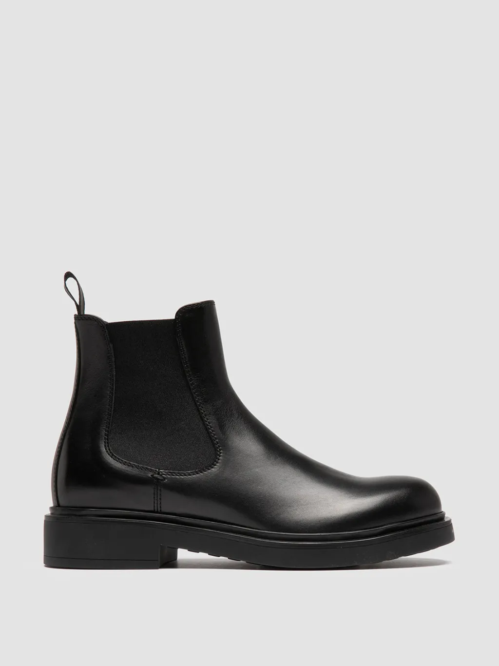Women Officine Creative ENGINEER 107 - Black Leather Chelsea Boots