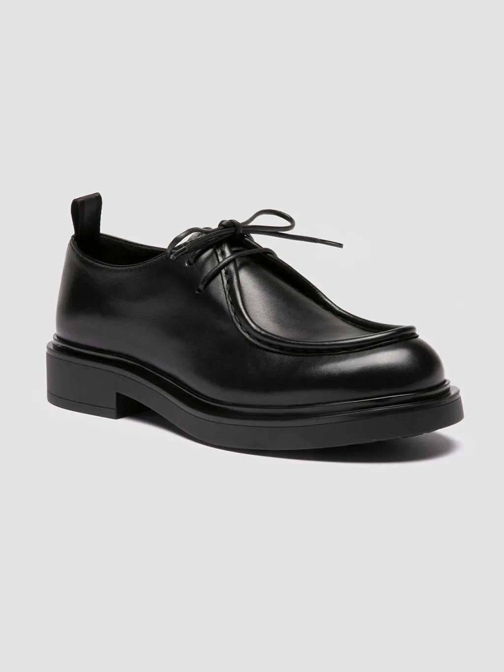 Women Officine Creative ENGINEER 102 - Black Leather Derby Shoes