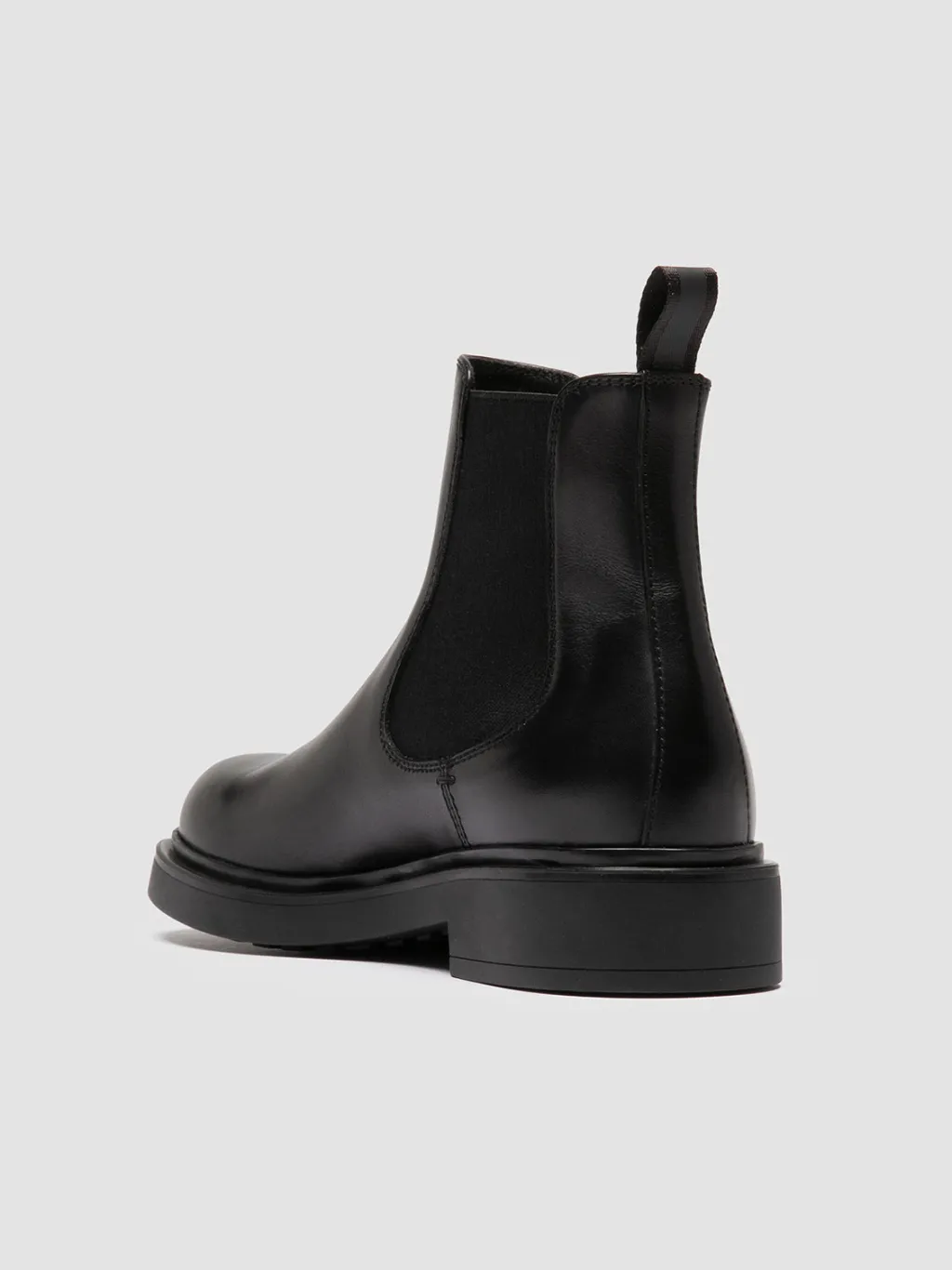 Women Officine Creative ENGINEER 107 - Black Leather Chelsea Boots