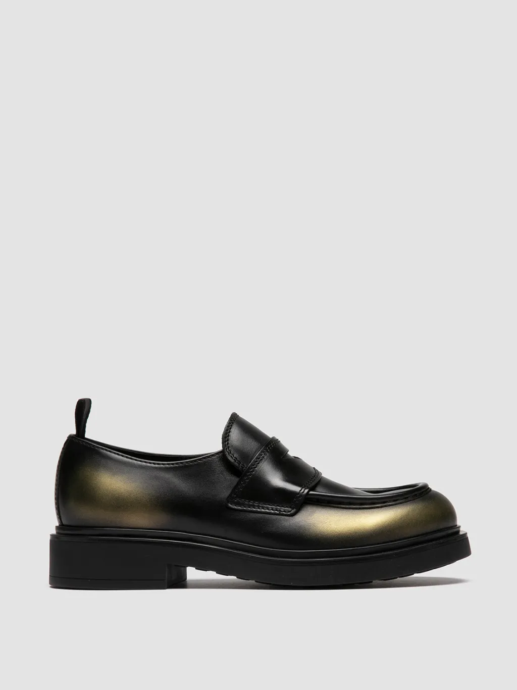 Women Officine Creative ENGINEER 101 - Metallic Leather Penny Loafers