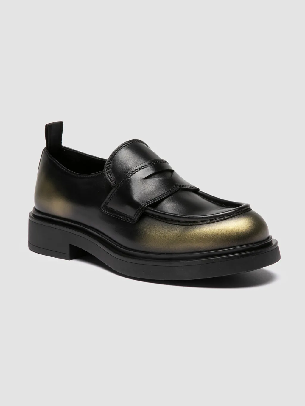 Women Officine Creative ENGINEER 101 - Metallic Leather Penny Loafers