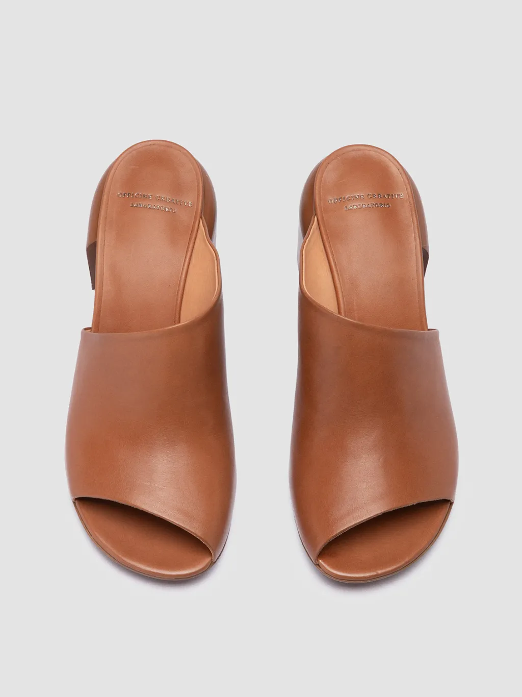 Women Officine Creative ETHEL 007 - Brown Leather Sandals